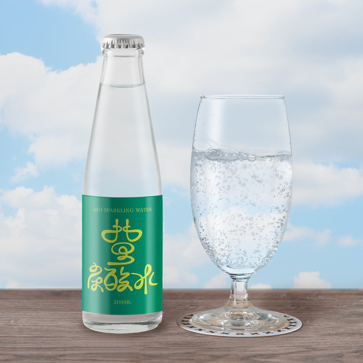 北里炭酸水 ／ ASO SPARKLING WATER